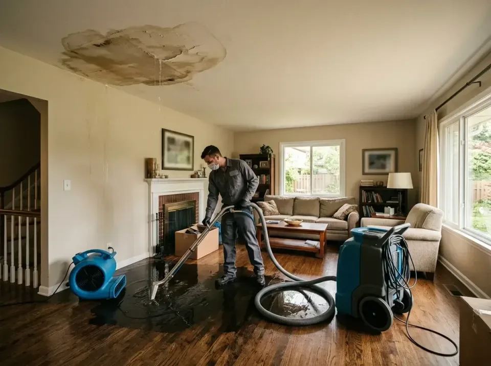 attic-pipe-burst-ceiling-drip-008 — frequently asked questions, Water Damage Restoration & Carpet Care in Chesapeake Beach,…